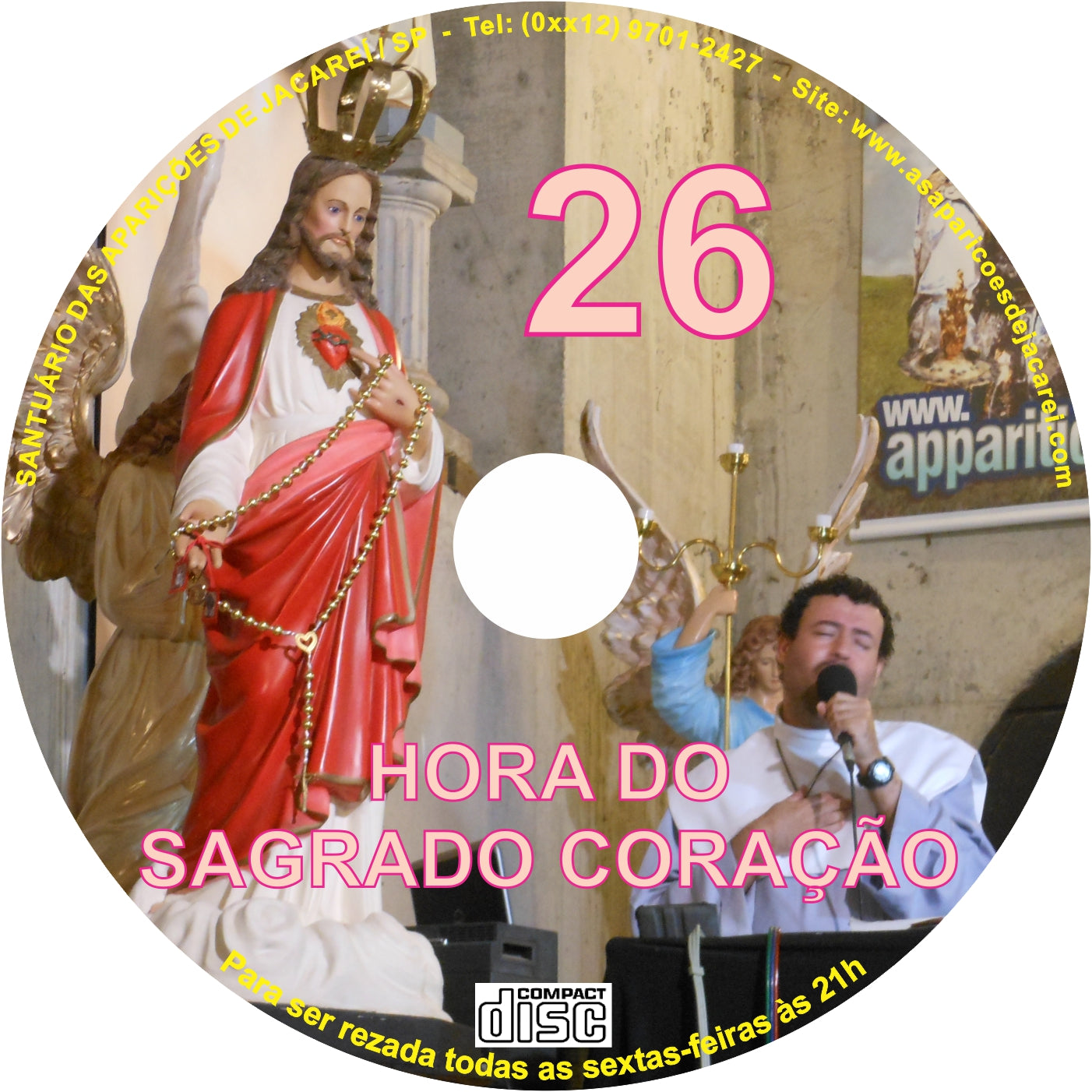 CD Hora do Sagrado Coração 26 CD Hora do Sagrado Coração 26